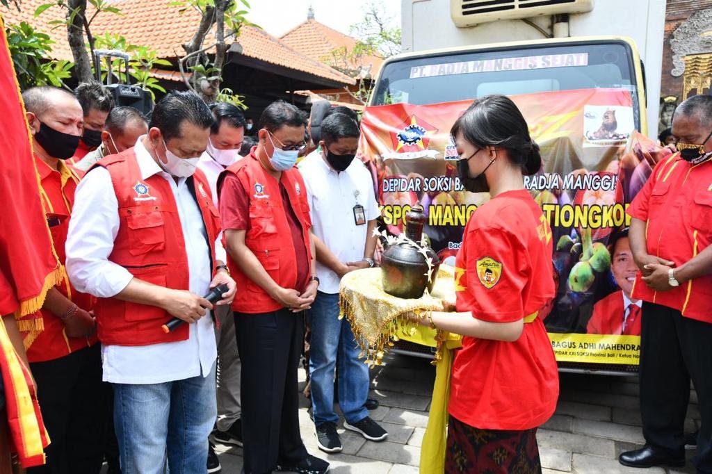 Bamsoet Lepas Ekspor Buah Manggis ke Tiongkok