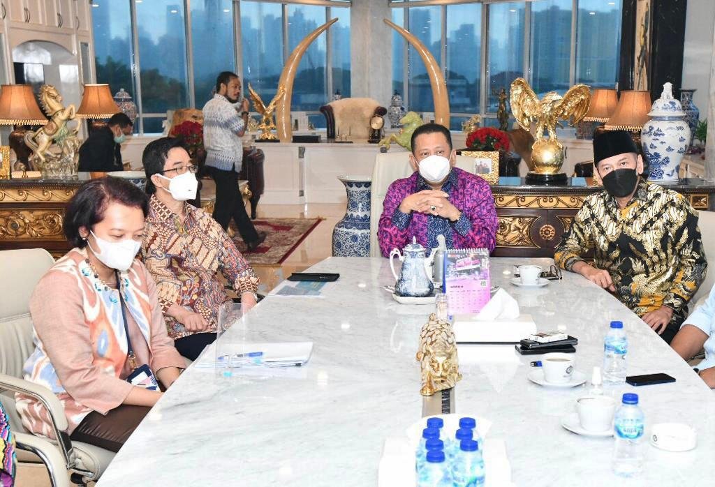 Terima Direksi PLN, Bamsoet Dukung PLN Beri Diskon Tarif Listrik Bagi Pemilik Kendaraan Listrik