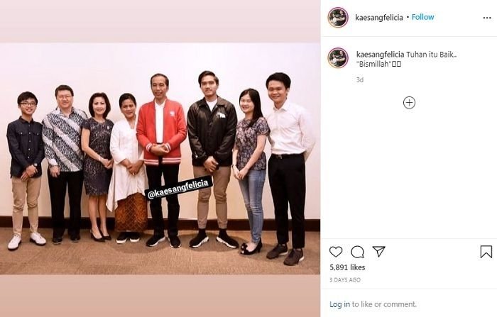 Kaesang dan Felicia Saling Unfollow di Sosmed, Diduga Putus Cinta