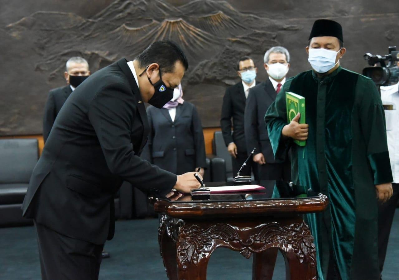 Lantik PAW Anggota MPR RI, Bamsoet Ajak Semua Anggota MPR RI Aktif Tangkal Terorisme dan Radikalisme