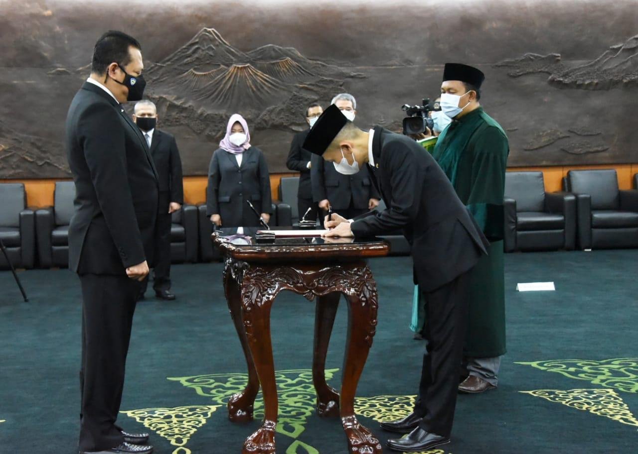 Lantik PAW Anggota MPR RI, Bamsoet Ajak Semua Anggota MPR RI Aktif Tangkal Terorisme dan Radikalisme