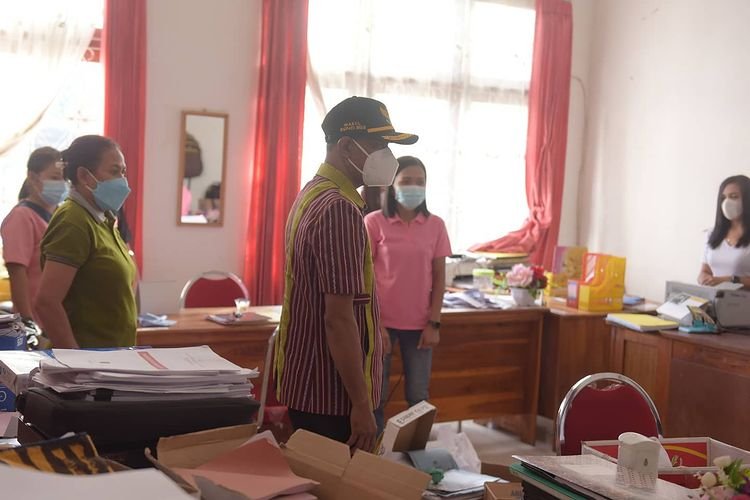 Sidak ke Sekretariat DPRD Belu, Wabup Belu Pastikan Kesiapan ASN untuk Bekerja