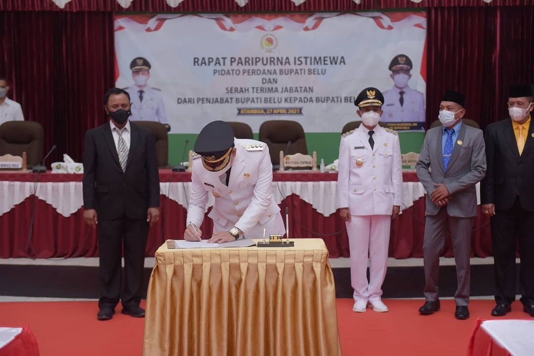 Gelar Sertijab, Penjabat Bupati Belu: Proficiat dan Apresiasi atas Dilantiknya Bupati dan Wabup Terpilih