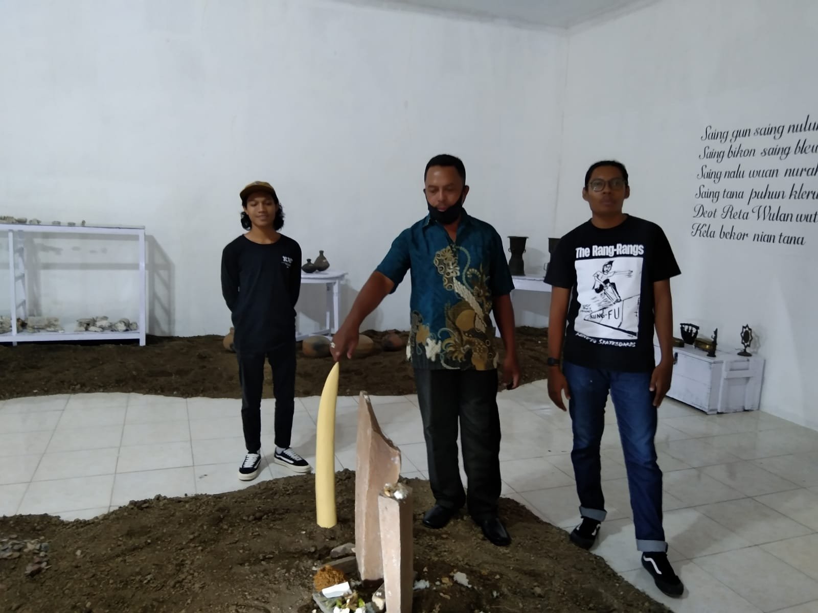 Fosil Manusia Purba Flores Dipajangkan di Pameran Re-Image Bikon Blewut Ledalero