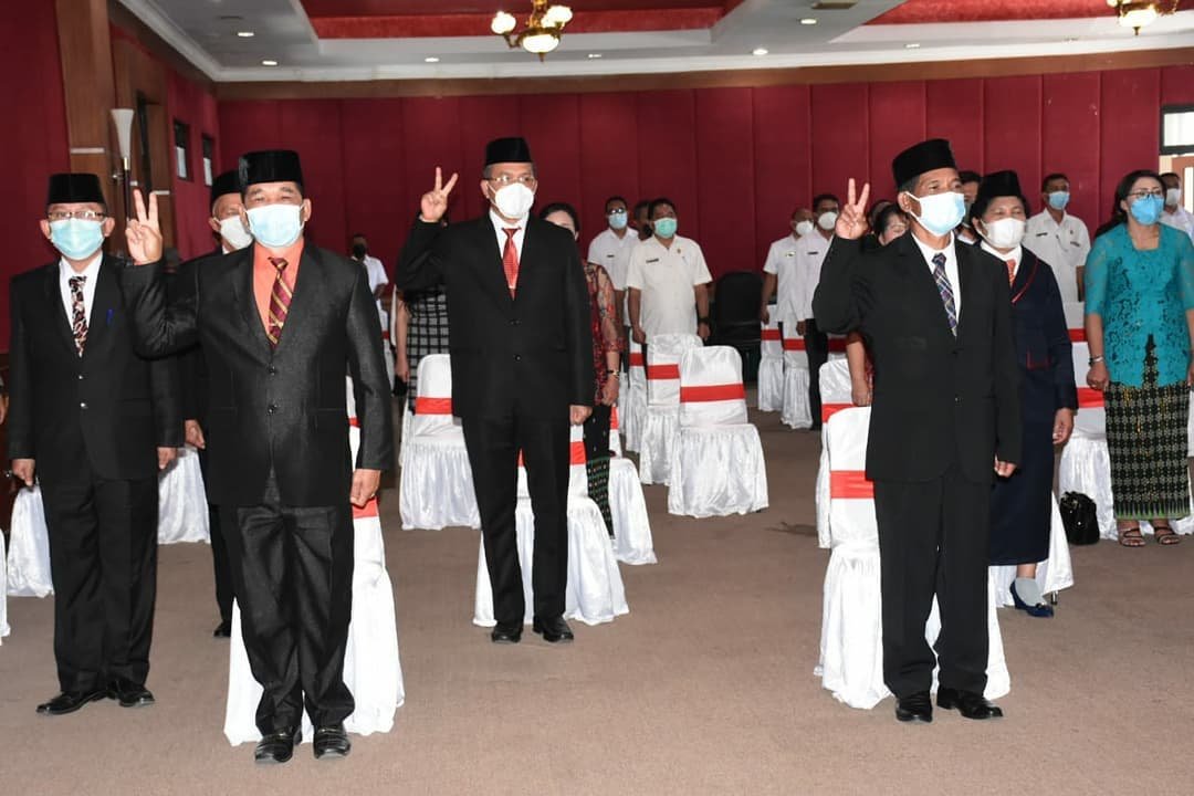 Bupati Manggarai Lantik 10 Pejabat Pimpinan Tinggi Pratama