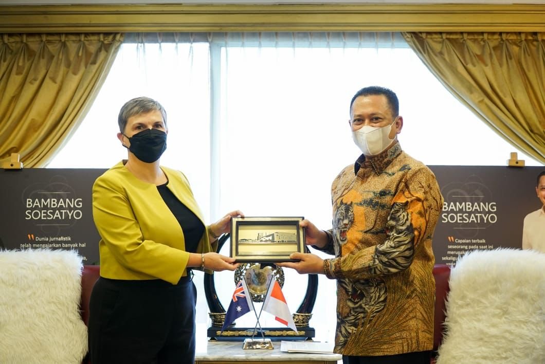 Bamsoet Dorong Peningkatan Kerjasama Bilateral saat Terima Dubes Australia untuk Indonesia