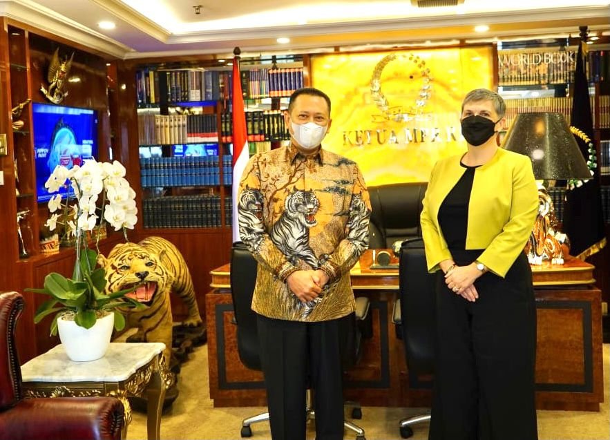 Bamsoet Dorong Peningkatan Kerjasama Bilateral saat Terima Dubes Australia untuk Indonesia
