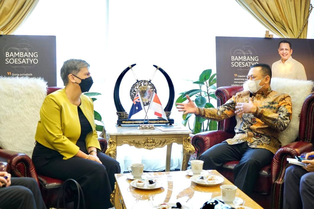 Bamsoet Dorong Peningkatan Kerjasama Bilateral saat Terima Dubes Australia untuk Indonesia