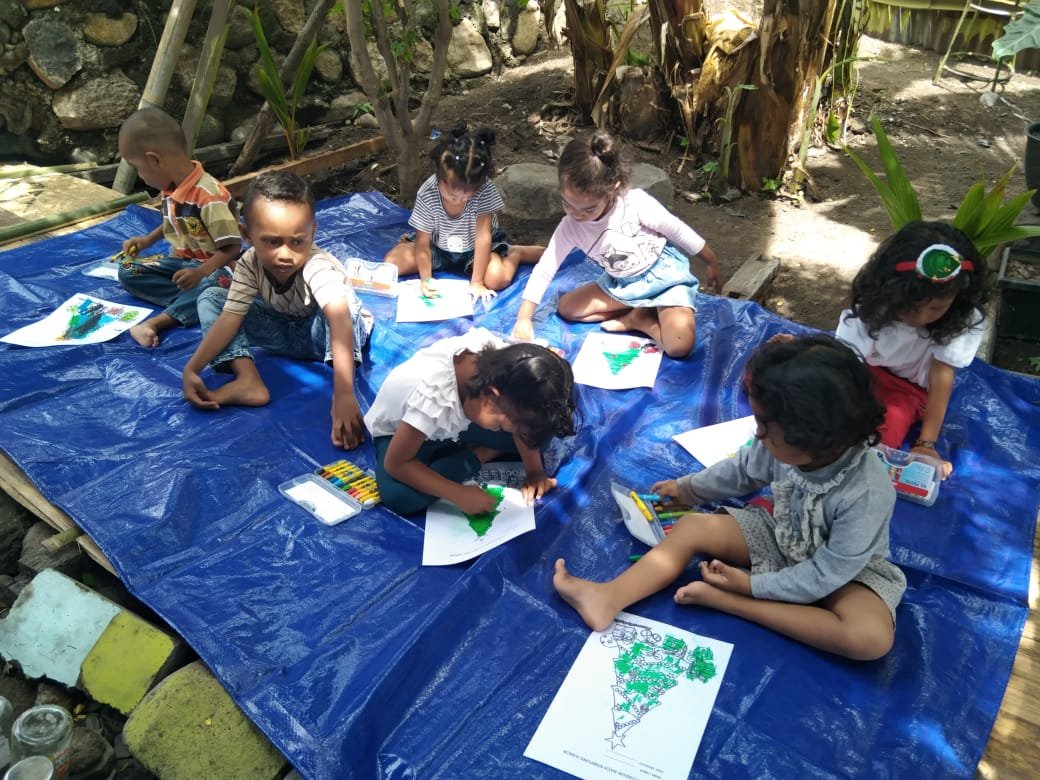 Pondok Baca Kampung Kabor Siapkan Bonus Uang Sekolah untuk Pemenang Lomba Maknai Natal 2021