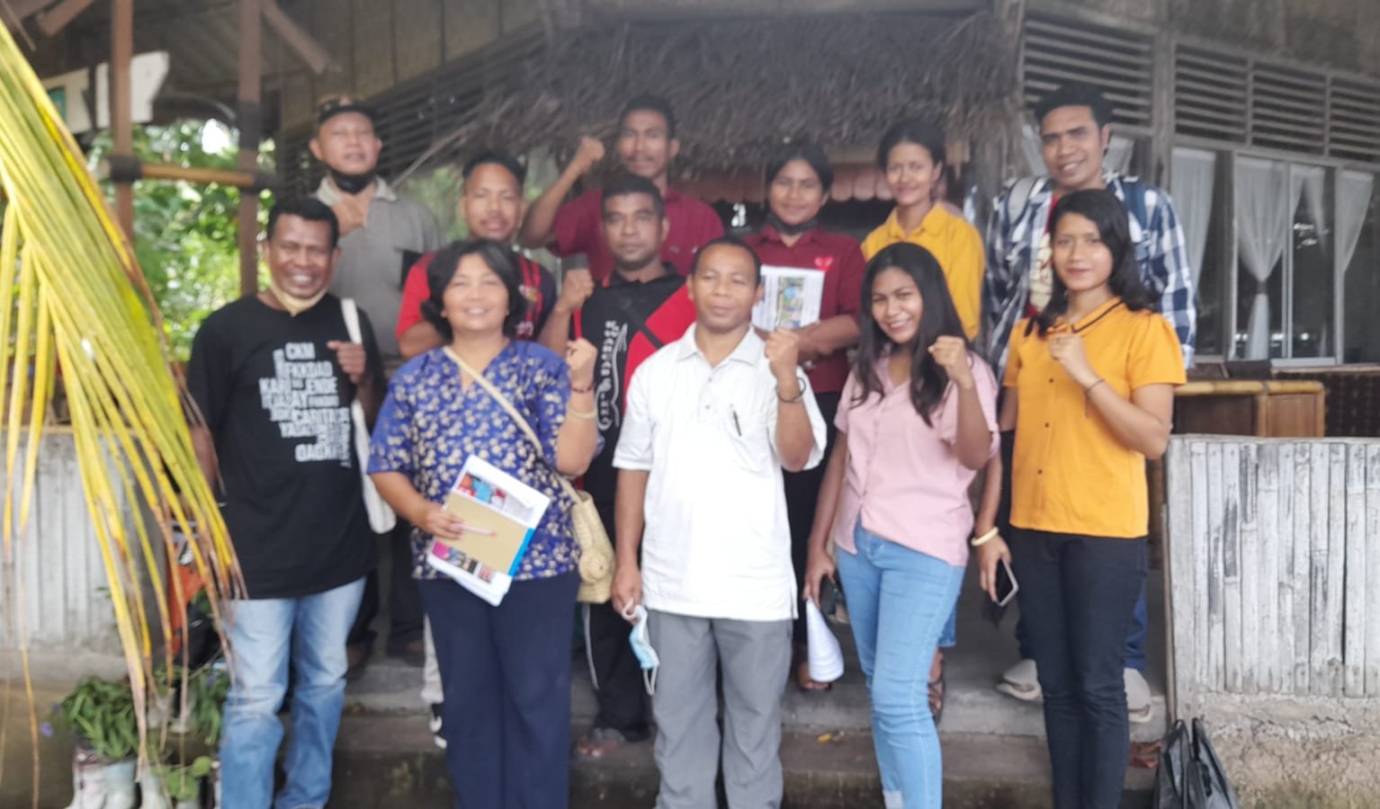 Ketika Jurnalis Warga Mitra Kerja Pena Inklusi Berkomitmen Percepat Sukseskan Vaksinasi Covid-19 Kelompok Rentan di Pelosok Terpencil Sikka