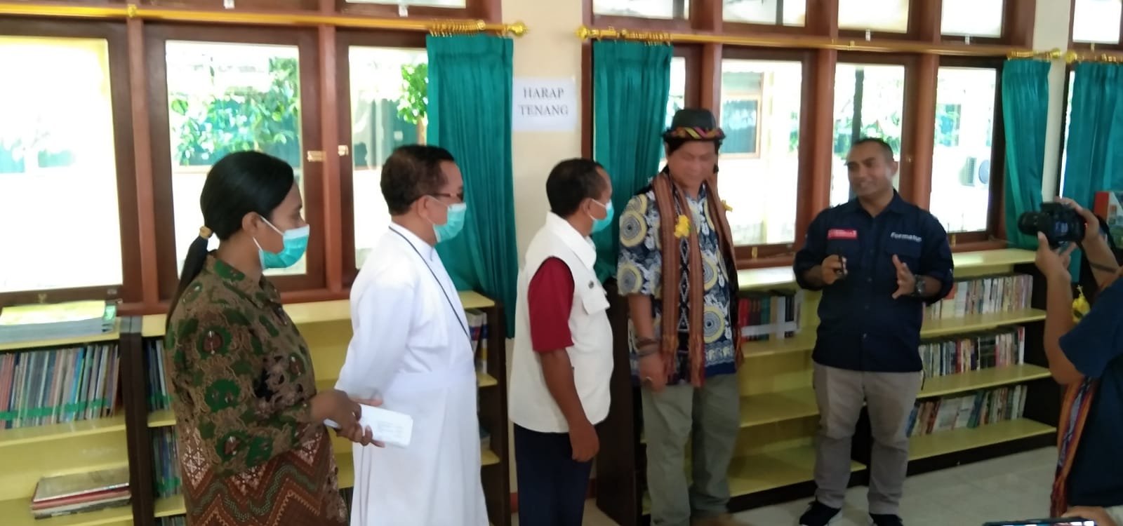 Duta Baca Indonesia Puji Terobosan SMPK Frater Maumere Majukan Literasi di Sikka