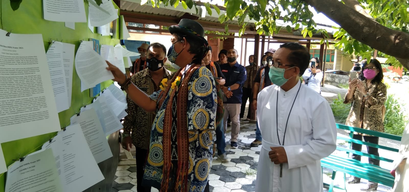 Duta Baca Indonesia Puji Terobosan SMPK Frater Maumere Majukan Literasi di Sikka