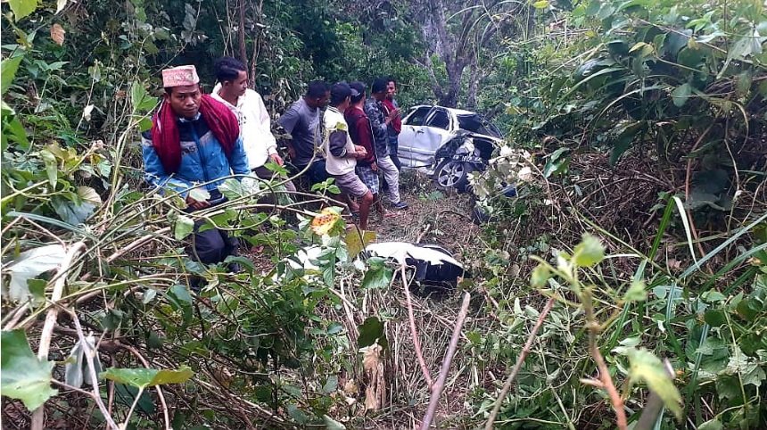 Tragis! Mobil Terperosok ke Jurang Sedalam 200 Meter, 1 Tewas di TKP, 4 Luka-luka