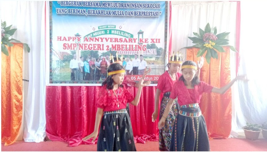 Dirgahayu XII SMPN 2 Mbeliling