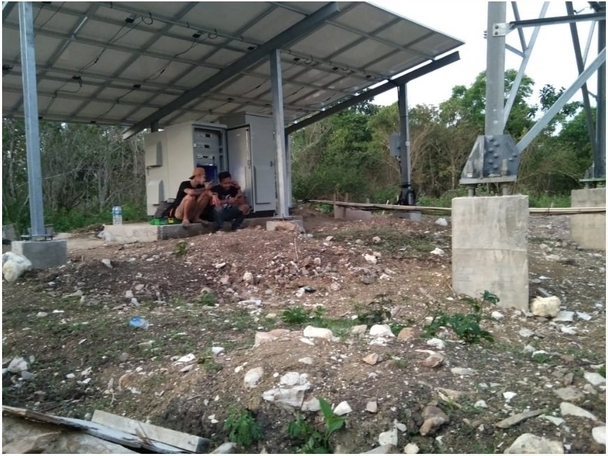Tower Telkomsel Bakti di Tureng Mengudara, Ini Kesan Pater Paskalis Semaun dari Paraquay