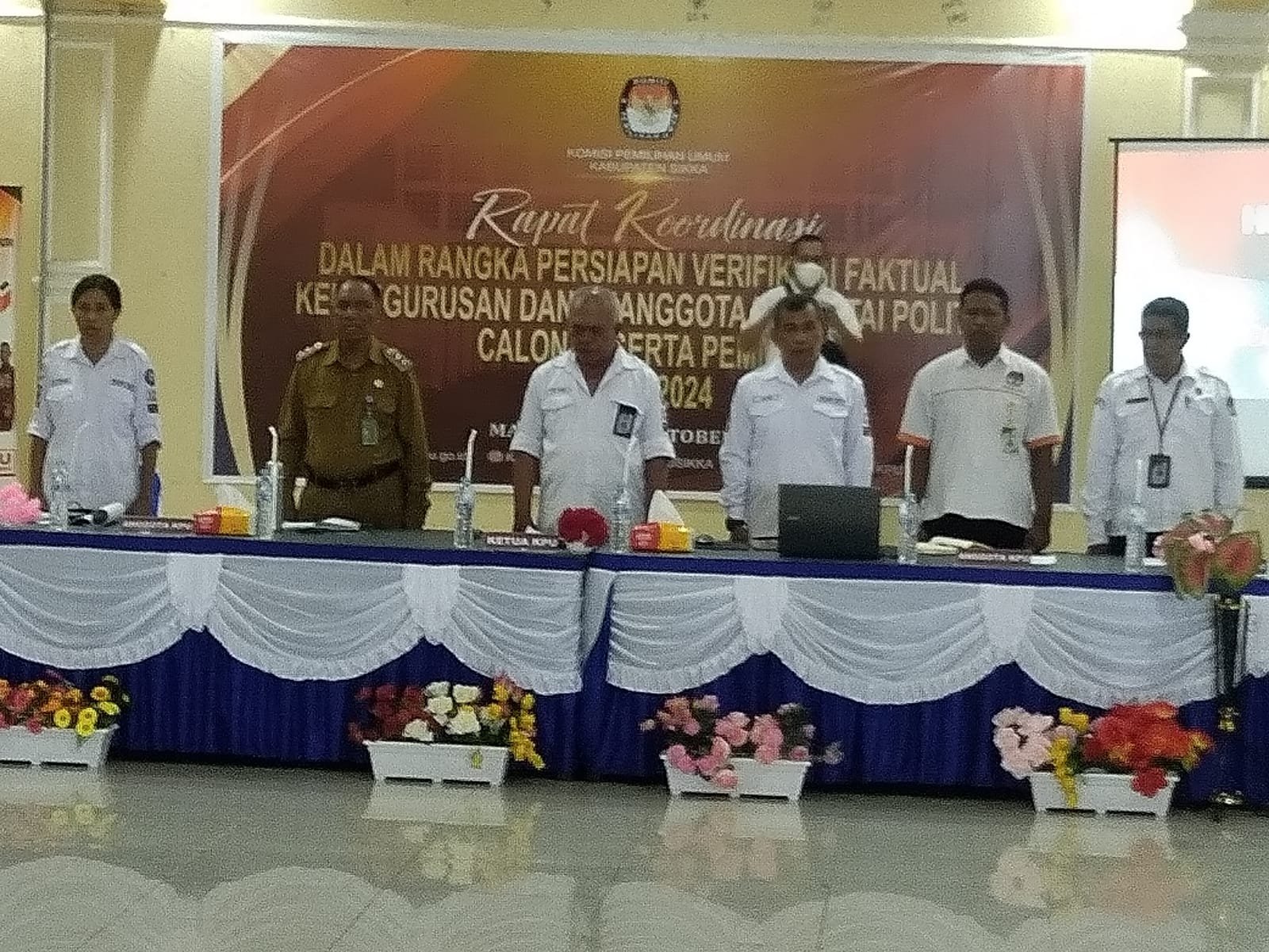 KPU, Bawaslu, Parpol, dan BEM Perguruan Tinggi di Kabupaten Sikka Siap Sukseskan Pemilu Serentak 2024