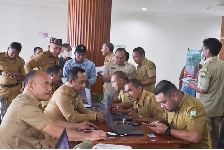 Bupati Manggarai Luncurkan Aplikasi Digital Data Identitas Kependudukan