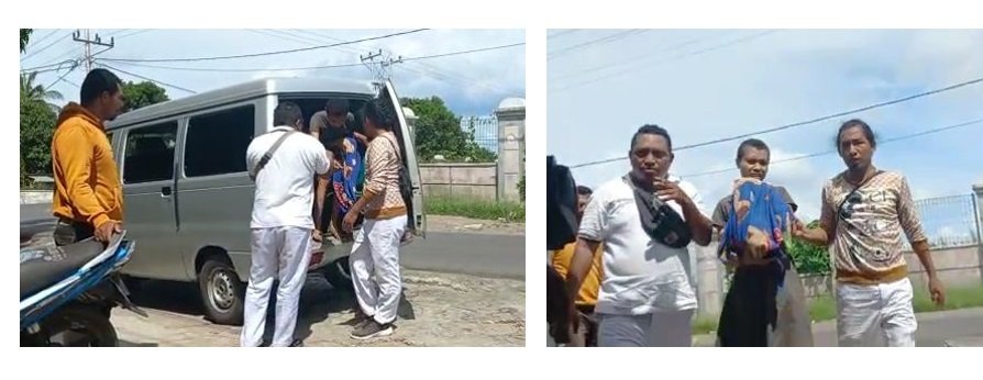 Perempuan Gangguan Jiwa Desa Ipir Kecamatan Bola Dijemput Pegawai, Perawat dan Psikolog Panti Santa Dymphna Maumere