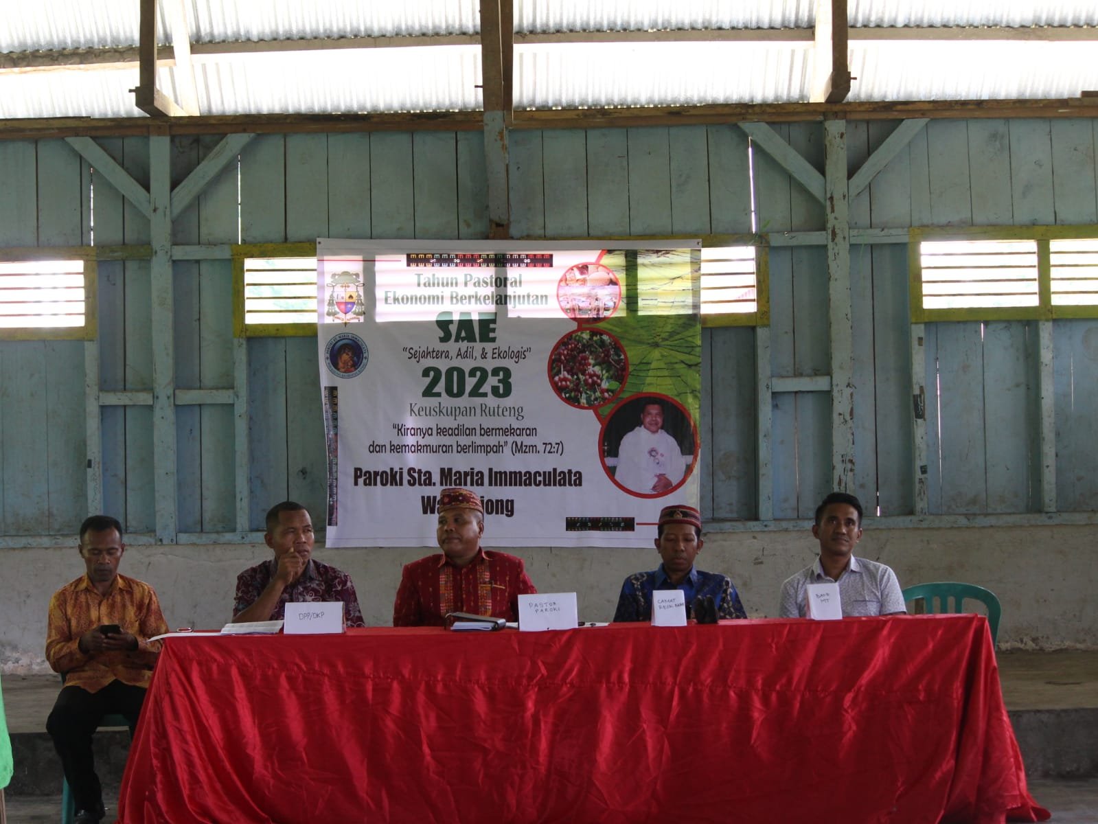 Pastor Paroki Kajong Keuskupan Ruteng Gandeng Elemen Warga Berkolaborasi Sukseskan Program Ekonomi Berkelanjutan