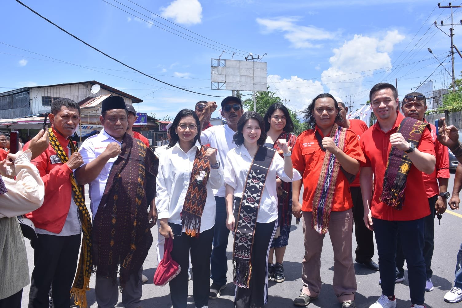 Apresiasi Komitmen Rawat Indonesia Rumah Bersama, Uskup Maumere Doakan dan Berkati Grace Natalie dan Jajaran PSI