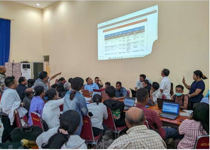 Maumere, Keuskupan ke-14 Mengikuti Pelatihan Pendataan Umat dengan Aplikasi Biduk