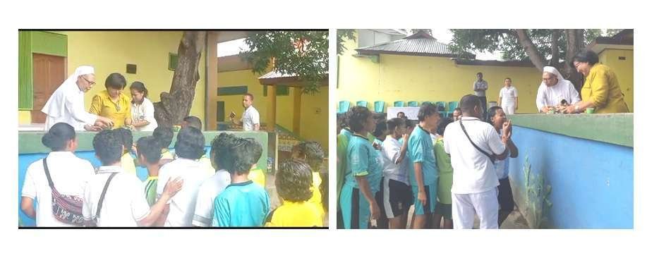 Kunjungi Kebun Panti Santa Dymphna, Bupati Sikka Janjikan Instalasi Jaringan Perpipaan PDAM Sikka