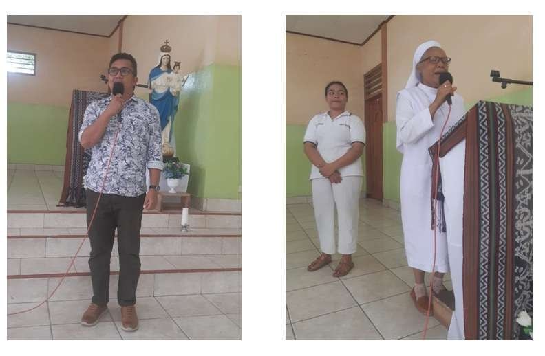 Peringati Hari Pajak Nasional, Paguyuban Oikumene KPP Pratama Maumere Berbagi Kasih dengan Komunitas ODGJ Panti Santa Dymphna