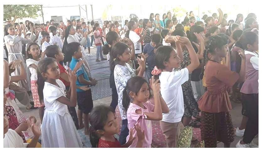 Temu SEKAMI Paroki Santa Maria Magdalena Nangahure Keuskupan Maumere