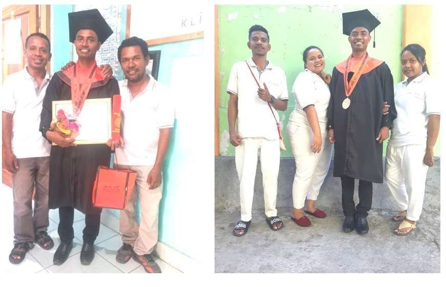 Anak Panti Santa Dymphna Raih Predikat Cumlaude di Unipa