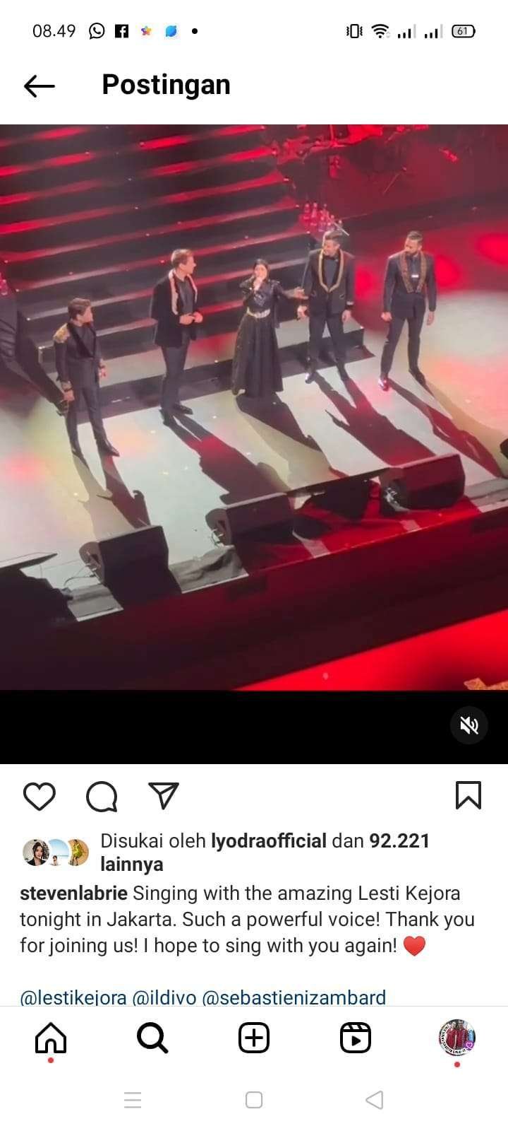 Kolaborasi dengan Il Divo, Suara Lesti Kejora Dipuji Musisi Dunia