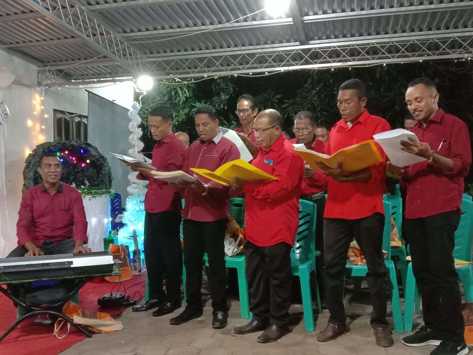 Keluarga Besar Kempo Manggarai Barat di Maumere Gelar Syukuran Natal dan Tahun Baru Bersama