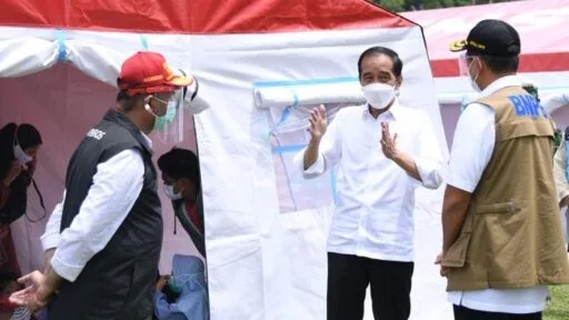 Korban Gempa di Mamuju