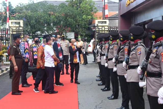 Komisi III DPR RI dan Kapolda Kalsel
