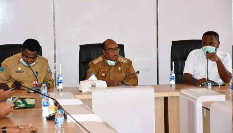Rapat sosialisasi pengendalian banjir kota soorong