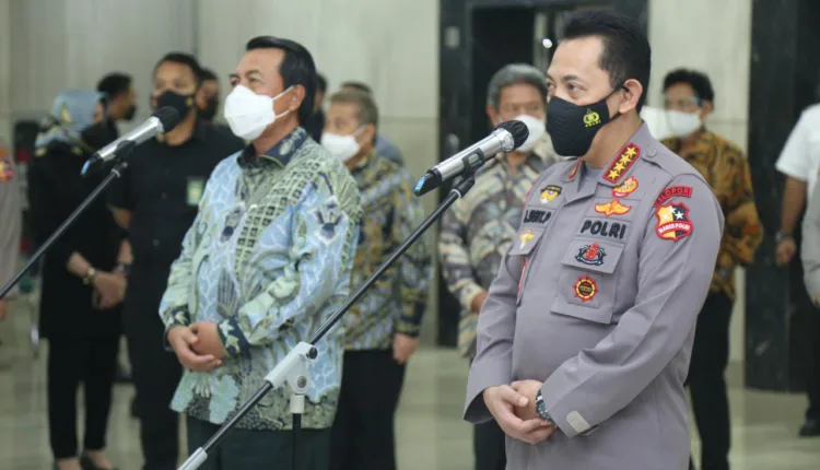Sambangi Mahkamah Agung, Kapolri Bahas Tilang Elektronik