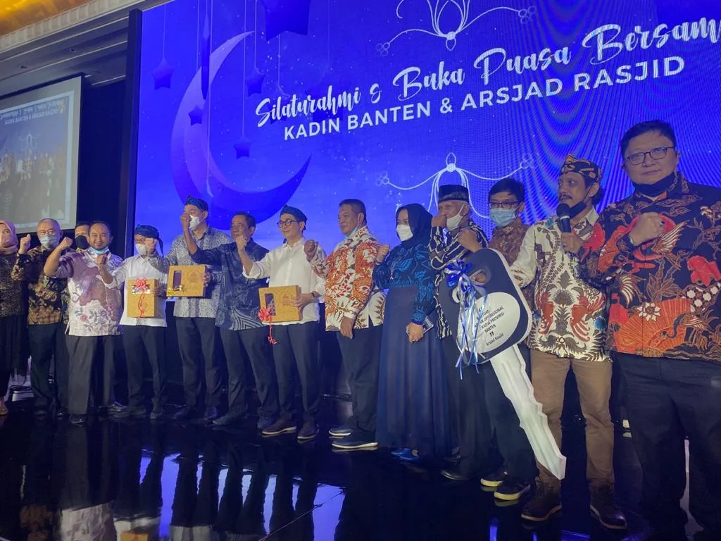 Calon Ketua Umum KADIN Arsjad Rasjid Gelar Buka Puasa Bersama KADIN Banten