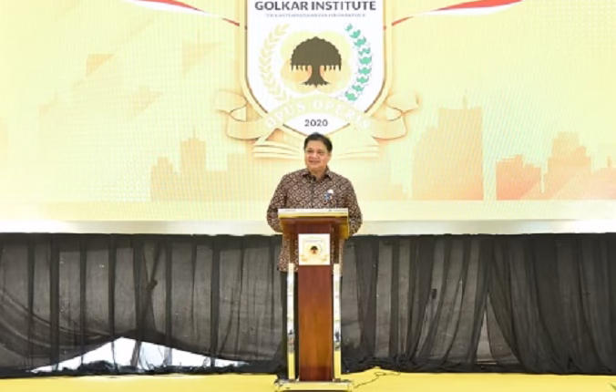 Golkar Institute Resmi Dibuka, Airlangga Hartarto: Kita Berharap Ini Jadi Energi Positif