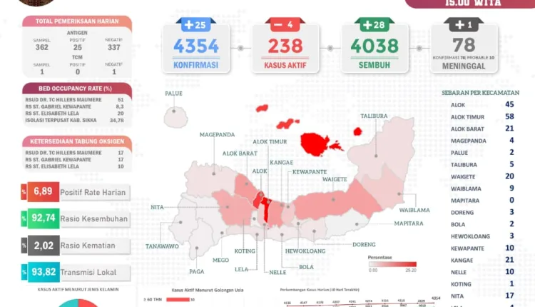 Covid-19 Serang 870 Anak dan Balita di Sikka, Seorang Bayi Meninggal