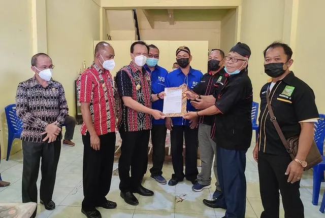 Lepas Pekerja Bangunan Asal Jawa Tengah, Bupati Belu: Atas Nama Pemerintah Saya Sampaikan Terima Kasih