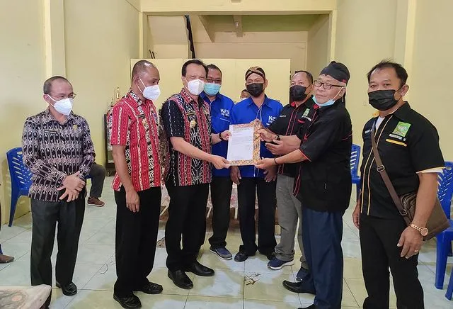 Lepas Pekerja Bangunan Asal Jawa Tengah, Bupati Belu: Atas Nama Pemerintah Saya Sampaikan Terima Kasih