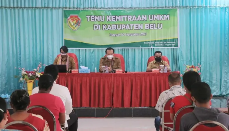 Gelar Temu Kemitraan UMKM, Bupati Belu: Sektor UMKM dan Pertanian Beri Kontribusi Paling Besar di Tengah Pandemi