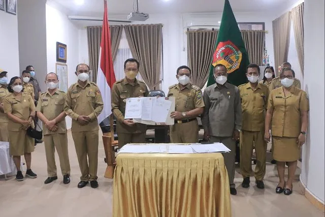 Teken MoU Pelayanan Kesehatan dengan Bupati Malaka, Bupati Belu: Kualitas pelayanan Harus dengan Standar Tertinggi