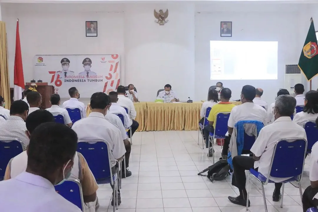 Masuki Musim Tanam, Bupati Belu Berkoordinasi dengan Para Camat Terkait Persiapan Pengolahan Lahan Pertanian