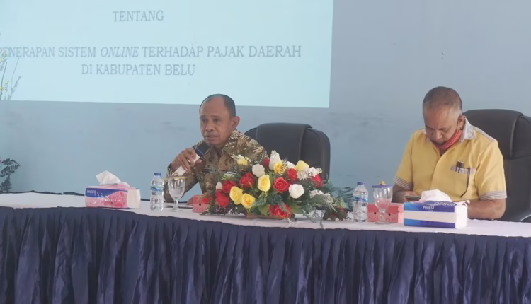 Pemda Belu Mulai Sosialisasi Penerapan Sistem Online Pajak Daerah
