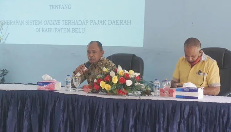Pemda Belu Mulai Sosialisasi Penerapan Sistem Online Pajak Daerah