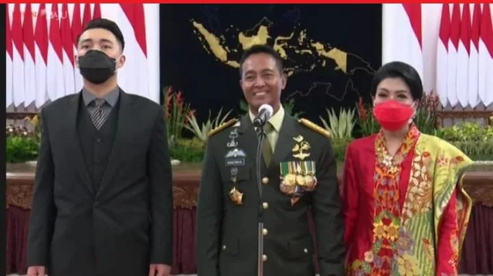 Resmi Dilantik Sebagai Panglima TNI, Jenderal Jenderal Andika Perkasa: Saya Akan Berusaha Yang Terbaik.