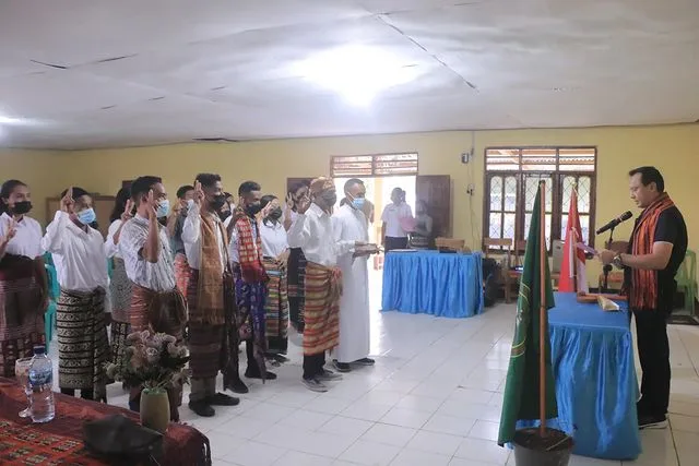 Lantik BPH HIMAR Kupang, Bupati Belu: Jaga Nama Baik Himar Kupang dan Mulailah Belajar Menjadi Enterpreunership
