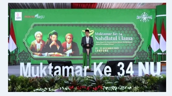 Jokowi: NU Punya Kemampuan dalam Menciptakan Pemerataan Ekonomi Umat