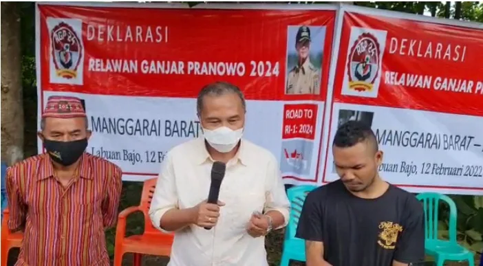 Dukung Ganjar Capres 2024, Relawan Manggarai Barat Dibentuk