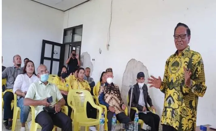 Gelar Rakor Internal, DPD Golkar Manggarai Dapat Dukungan dari Sesepuh